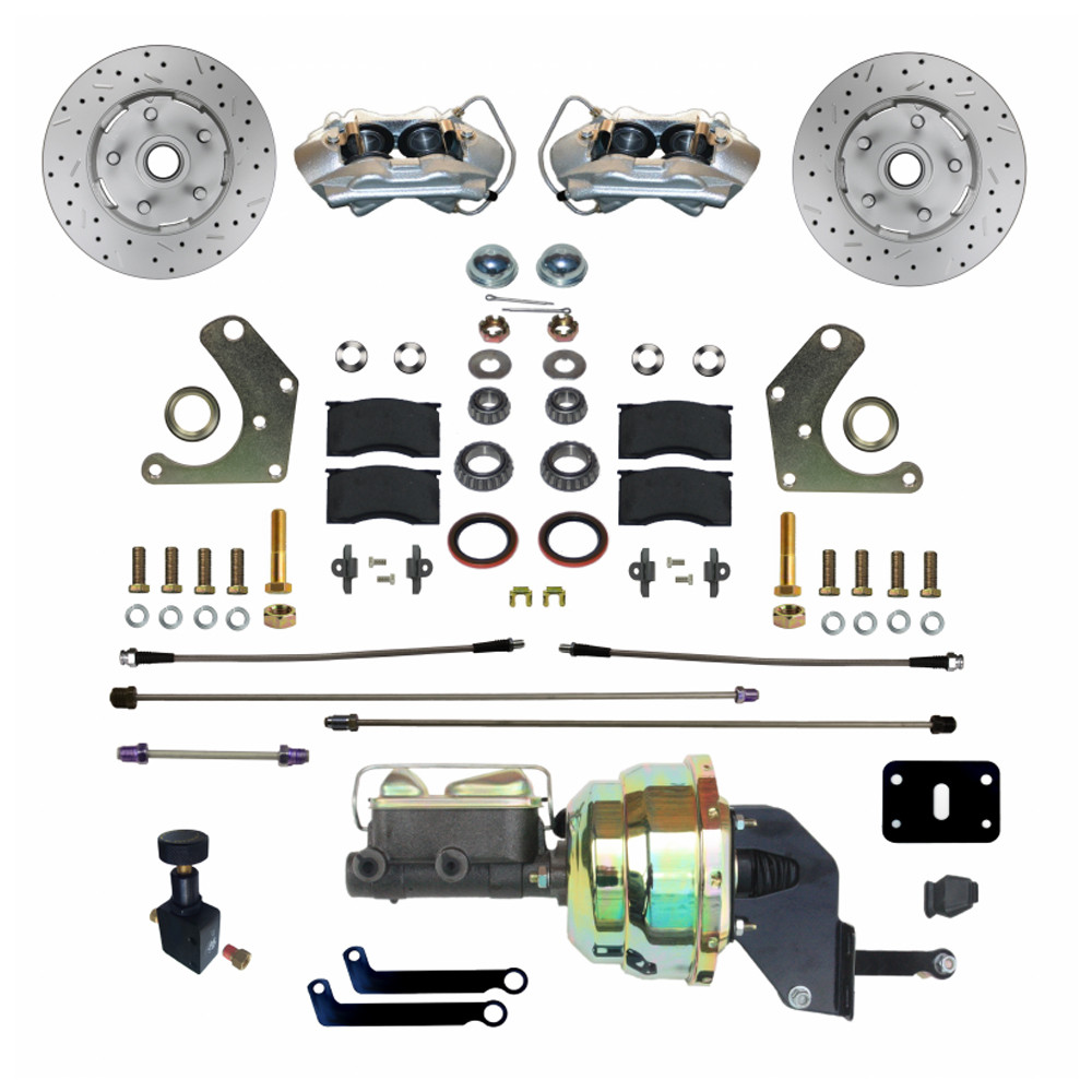 Leed Brakes Mopar C  Body  MaxGrip X DS Power Conversion Kit LEEFC2003-8405X Leed Brakes Mopar C  Body  MaxGrip X DS Power Conversion Kit LEEFC2003-8405X