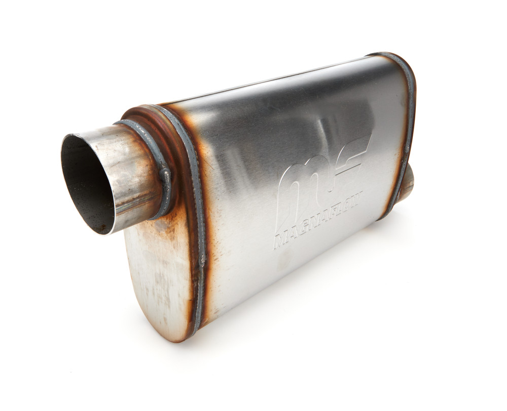 Magnaflow Perf Exhaust Stainless Steel Muffler 3in In/Out Offset/Offset MAG11239