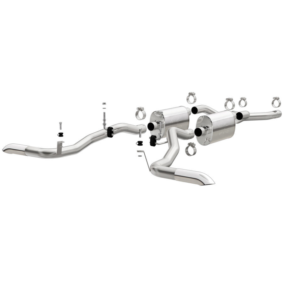 Magnaflow Perf Exhaust 66-77 Ford Bronco 5.0L Crossmember Back Exhaust MAG15344