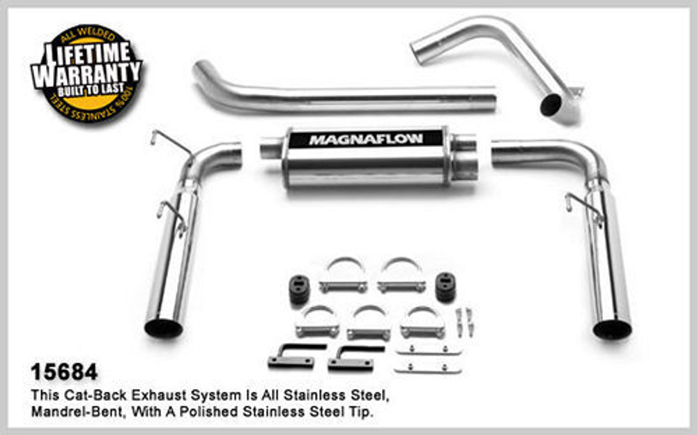 Magnaflow Perf Exhaust 98-02 Camaro/Firebird 5.7L Cat Back Kit MAG15684 Magnaflow Perf Exhaust 98-02 Camaro/Firebird 5.7L Cat Back Kit MAG15684