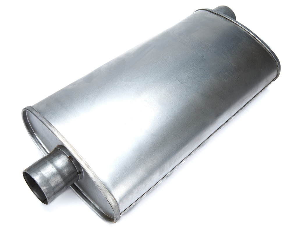 Magnaflow Perf Exhaust Rumble Aluminizd Muffler 2.5in Offset/Center MAGR27718