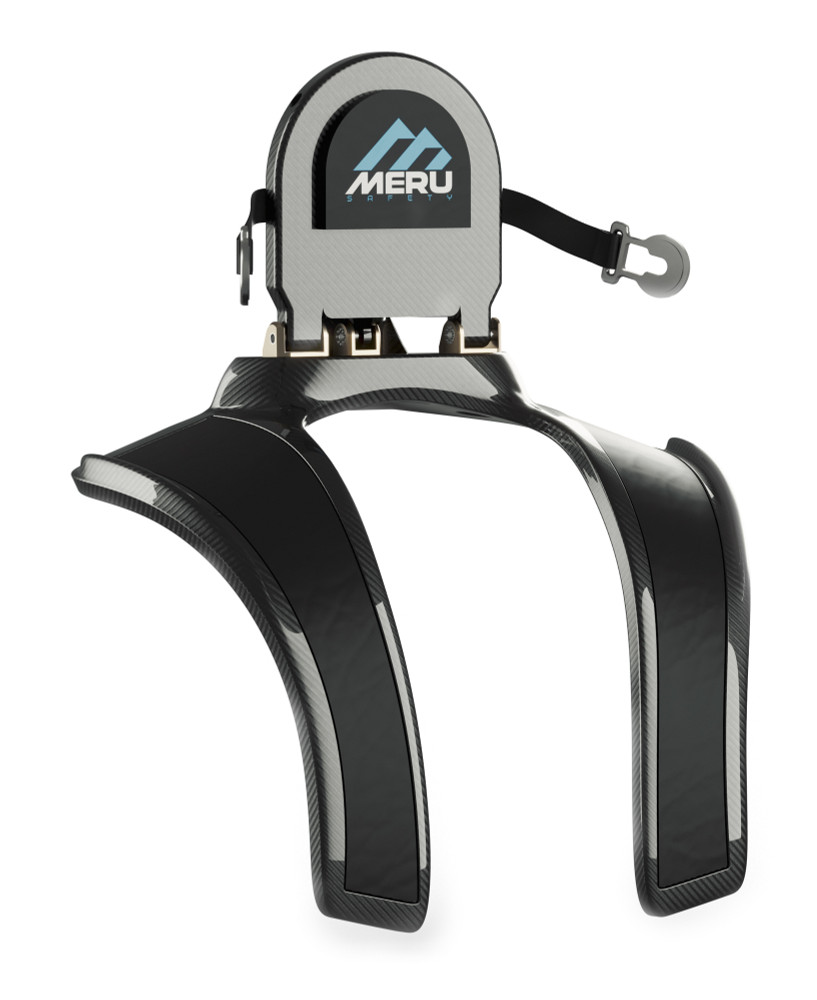 Meru Safety Ascent Carbon Brace S/M Head and Neck Restraint MERAC-100
