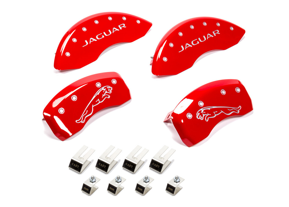 Mgp Caliper Cover 10-   Jaguar Caliper Covers Red MGP41003SJALRD Mgp Caliper Cover 10-   Jaguar Caliper Covers Red MGP41003SJALRD