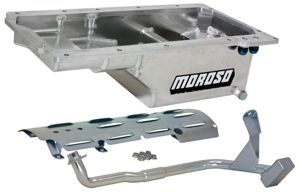 Moroso LS1 Billet Rail Oil Pan Kit w/Tray MOR21150