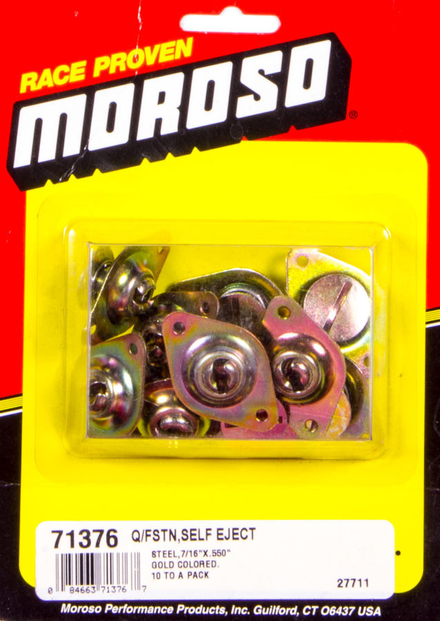 Moroso Self-Ejecting Fasteners- Large Head-7/16in x .500 MOR71376