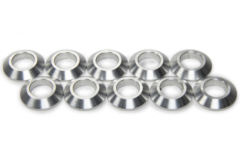 Mpd Racing 1in Cone Spacer 10 pack Aluminum - Plain MPD41005