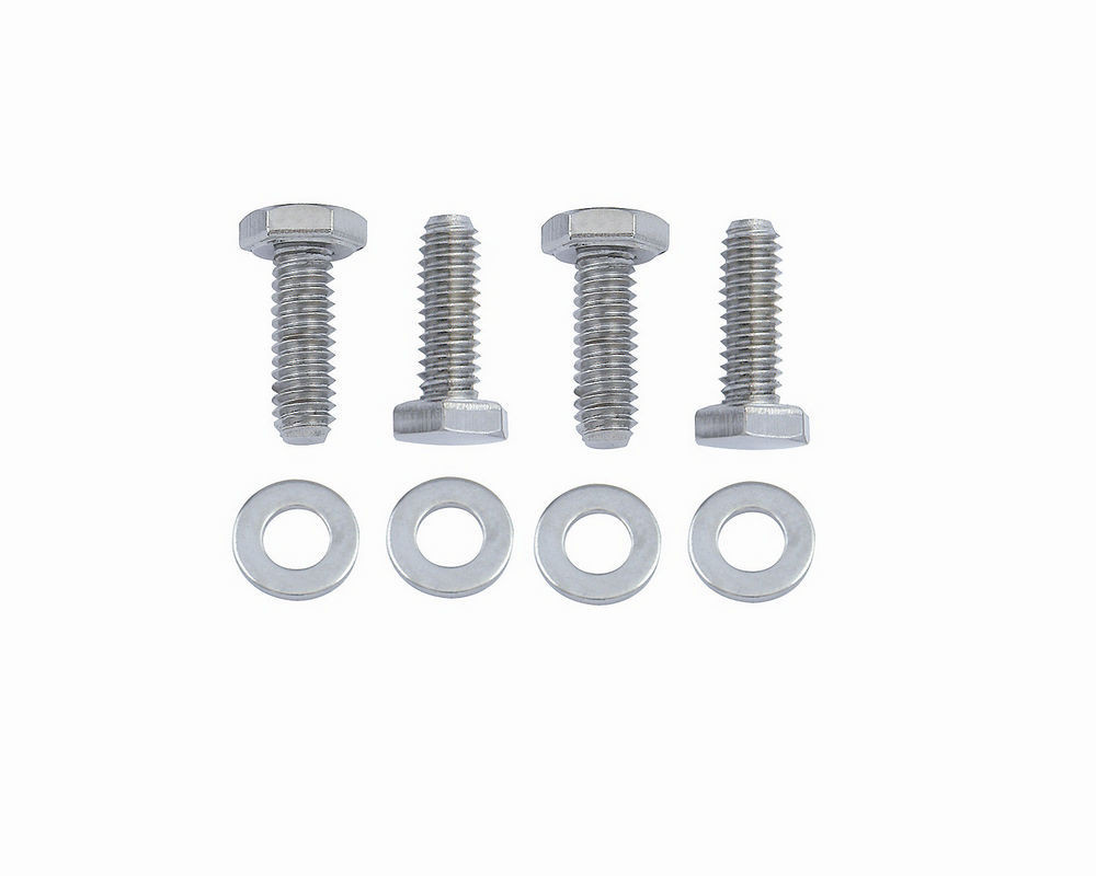 Mr. Gasket Chrome Valve Cover Bolts - Hex 5019