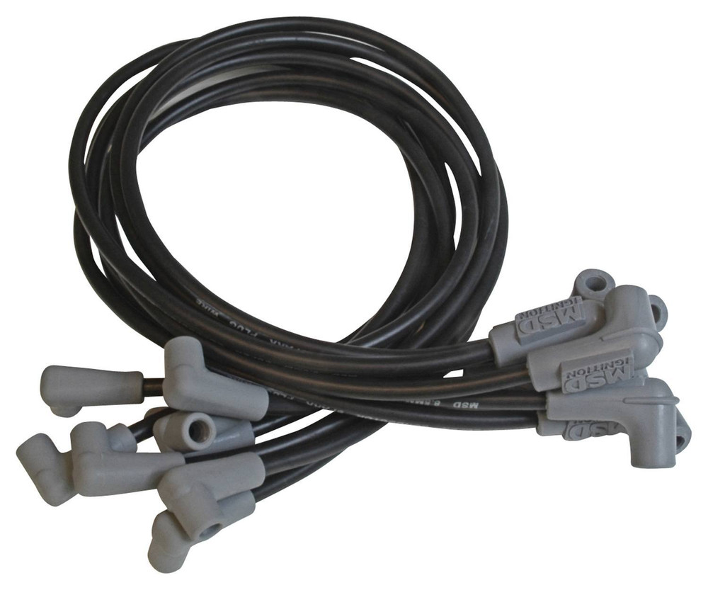 Msd Ignition 8.5MM Spark Plug Wire Set - Black MSD31413