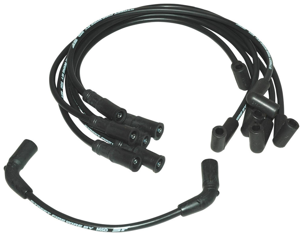 Msd Ignition Street Fire Spark Plug Wire Set 5576