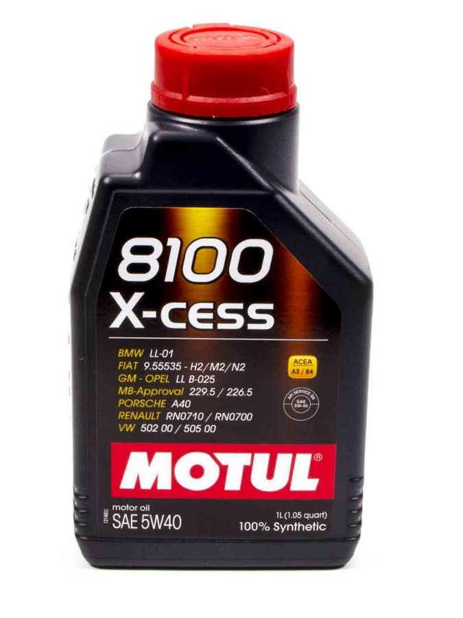 Motul Usa 8100 X-Cess 5w40 Oil 1 Liter MTL102784