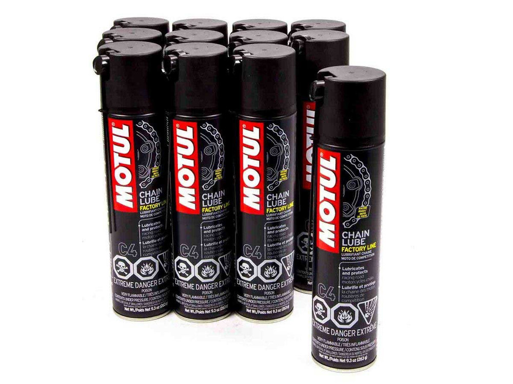 Motul Usa C4 Chain Lube FL Case 12x9.3oz. MTL103246-12