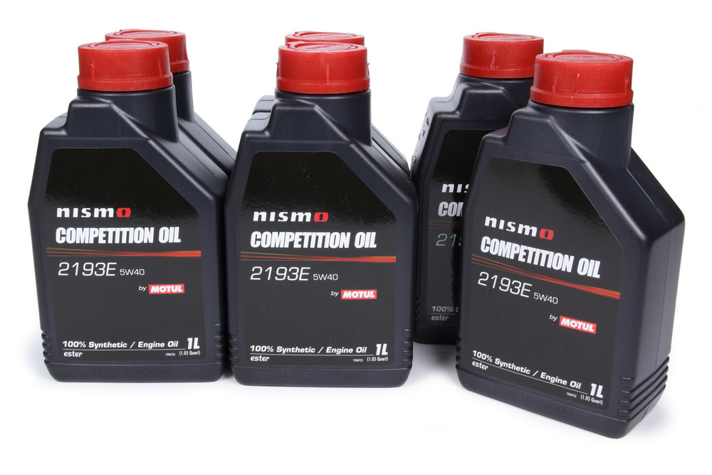 Motul Usa Nismo Competition Oil 5W40 Case 6 X 1 Liter 104253