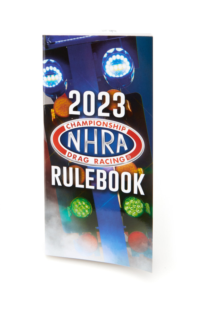 Nhra Rule Books NHRA 2023 Rule Book NHR2023