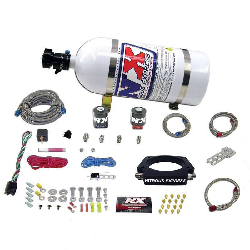 Nitrous Express EFI Plate Nitrous Kit - GM LS 4-Bolt Plate 90mm NXS20934-10