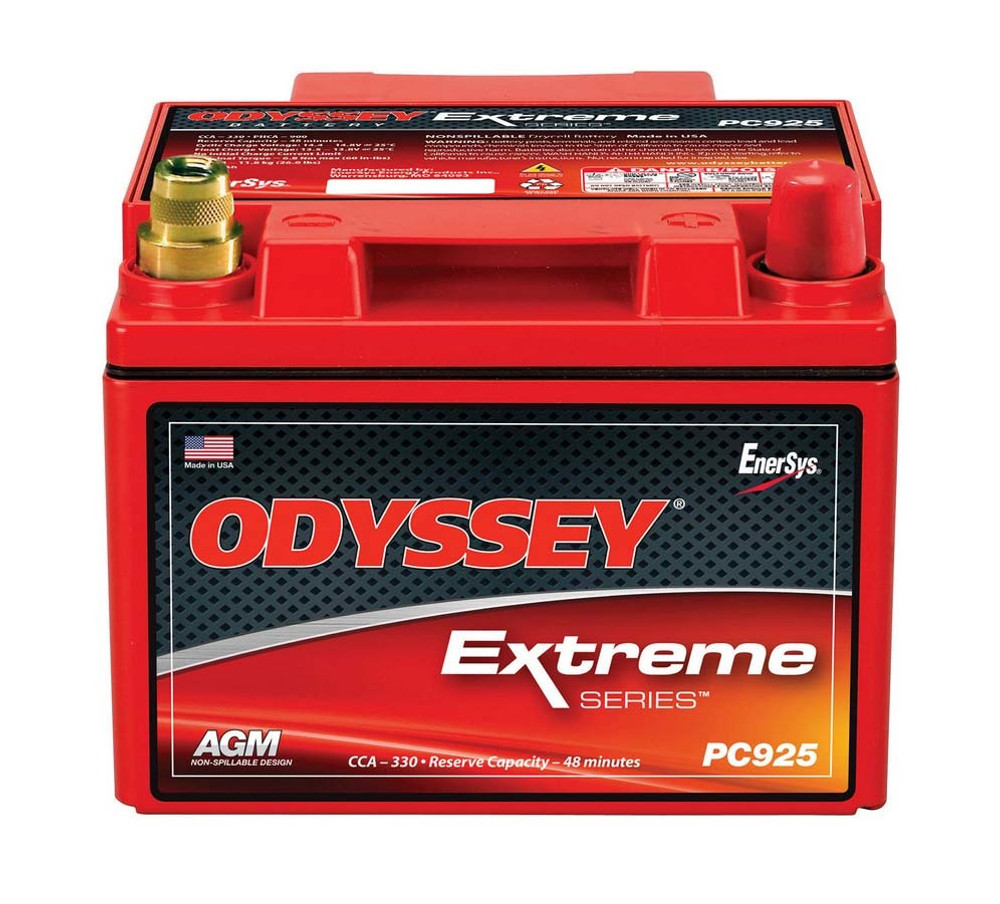 Odyssey Battery Battery 330CCA/480CA SAE Standard Terminal ODYPC925MJT Odyssey Battery Battery 330CCA/480CA SAE Standard Terminal ODYPC925MJT