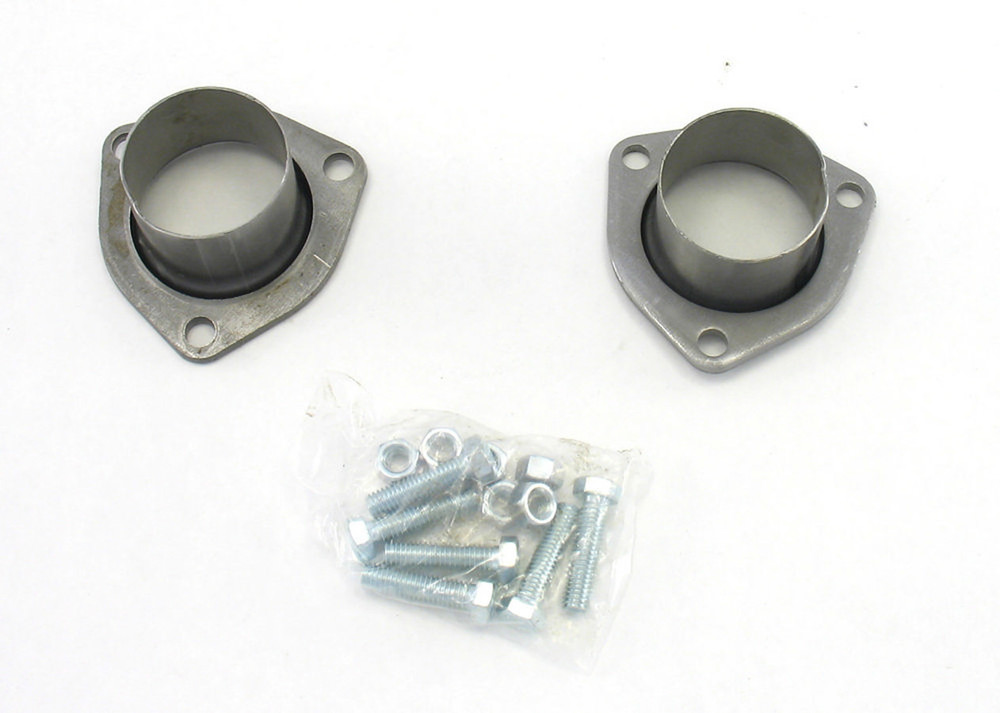 Patriot Exhaust Collector Reducers - 1pr 3-Bolt 2.5 Dome Style PEPH7247