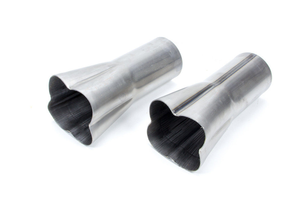 Patriot Exhaust Formed Collectors - 1pr 2-1/8in x  3-1/2in PEPH7688