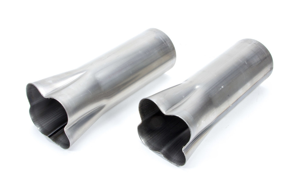 Patriot Exhaust Formed Collectors - 1pr 2-1/8in x  4in PEPH7689