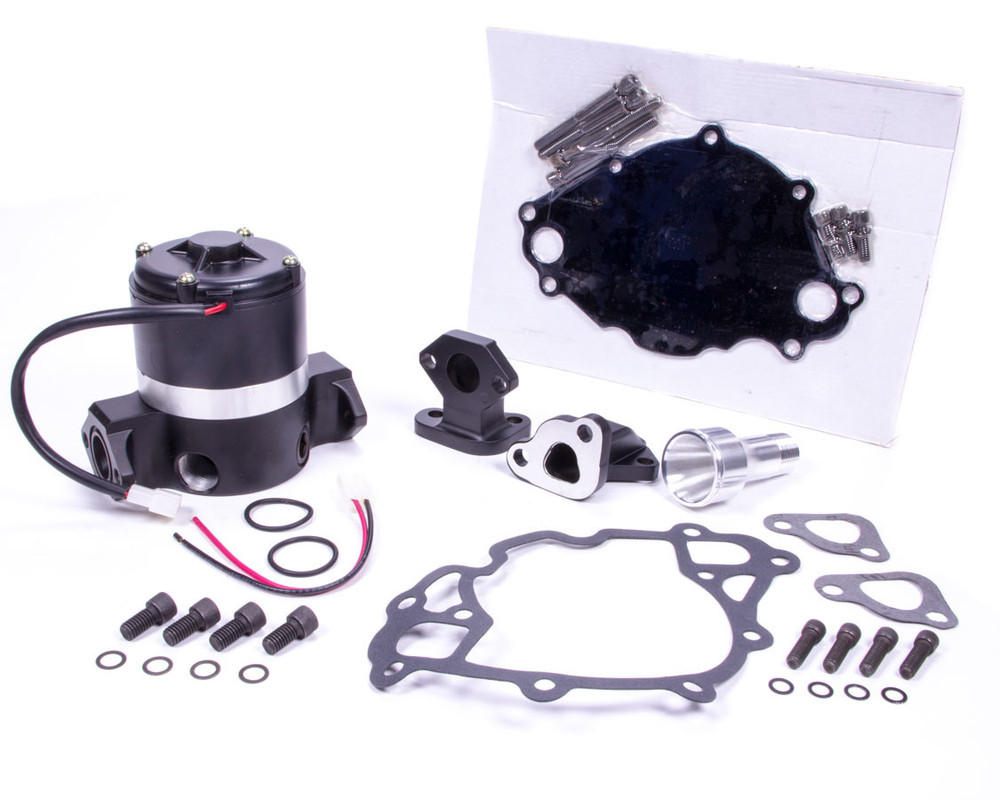 Prw Industries, Inc. Hi-Flow Electric W/P - Sbf 302-351W Black 4430217