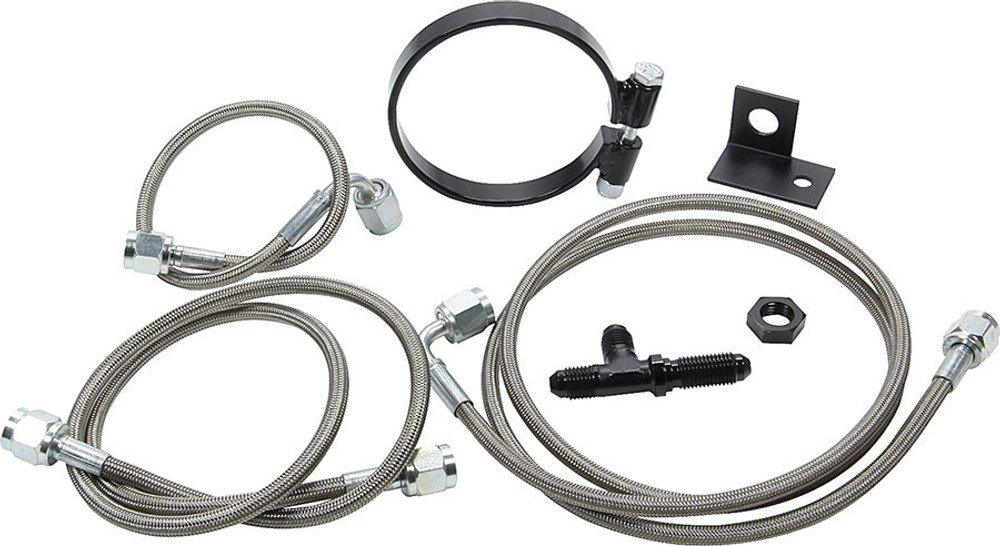 Allstar Performance Rear End Brake Line Kit Mod 60In Oem Calipers All42056