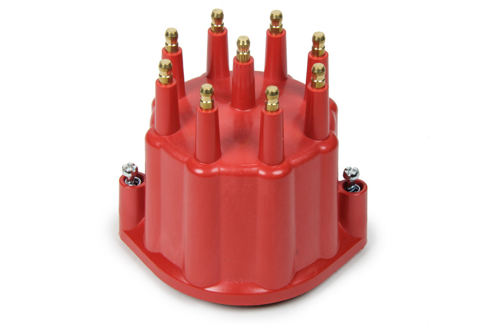 Pertronix Ignition Distributor Cap - Red w/Male Tower PRTD650711