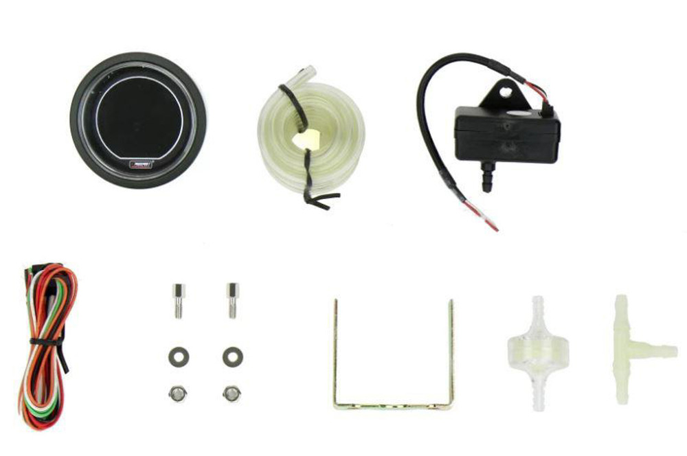 Prosport Gauges Gauge EVO Boost w/Sender White / Green PSG216EVOWGBO.PSI