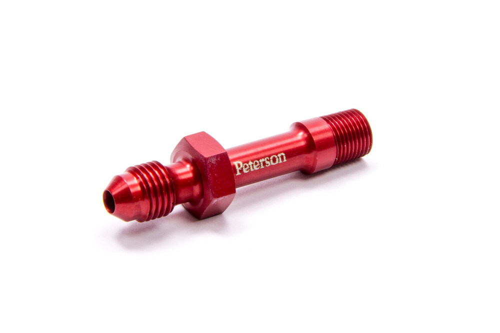 Peterson Fluid Oil Pressure Gauge Fitting Straight PTR15-1041