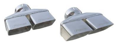 Pypes Performance Exhaust Exhaust Tips Slip Fit 3in Dual Rectangle Slant PYPEVT88