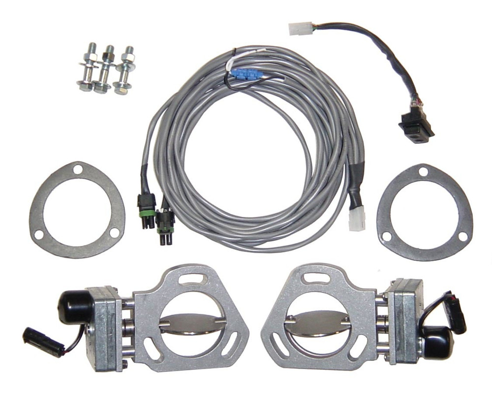 Pypes Performance Exhaust Exhaust Cutout Kit Dual 2.5in & 3in Pair PYPHVE10