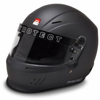 Pyrotect Helmet Ultra Large Flat Black Duckbill SA2020 PYRHB612420