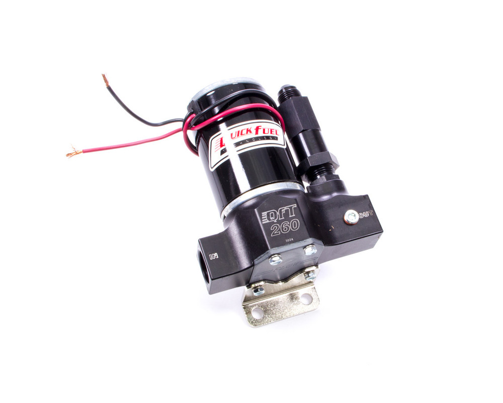 Quick Fuel Technology Electric Fuel Pump - Qft 260 W/Bypass 30-260Qft