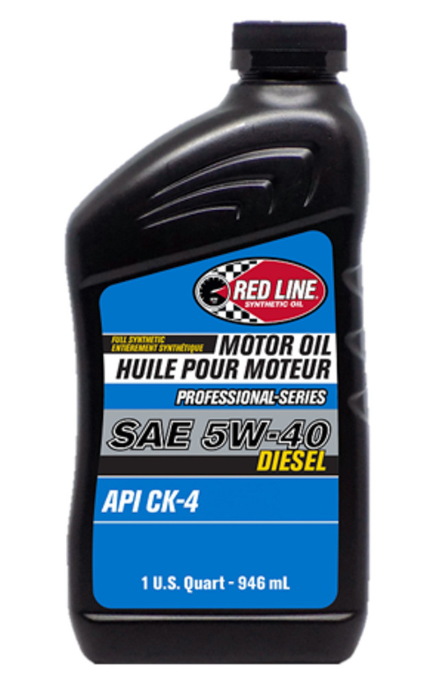 Redline Oil Pro-Series 5W40 Oil 1 Quart Diesel Red12714