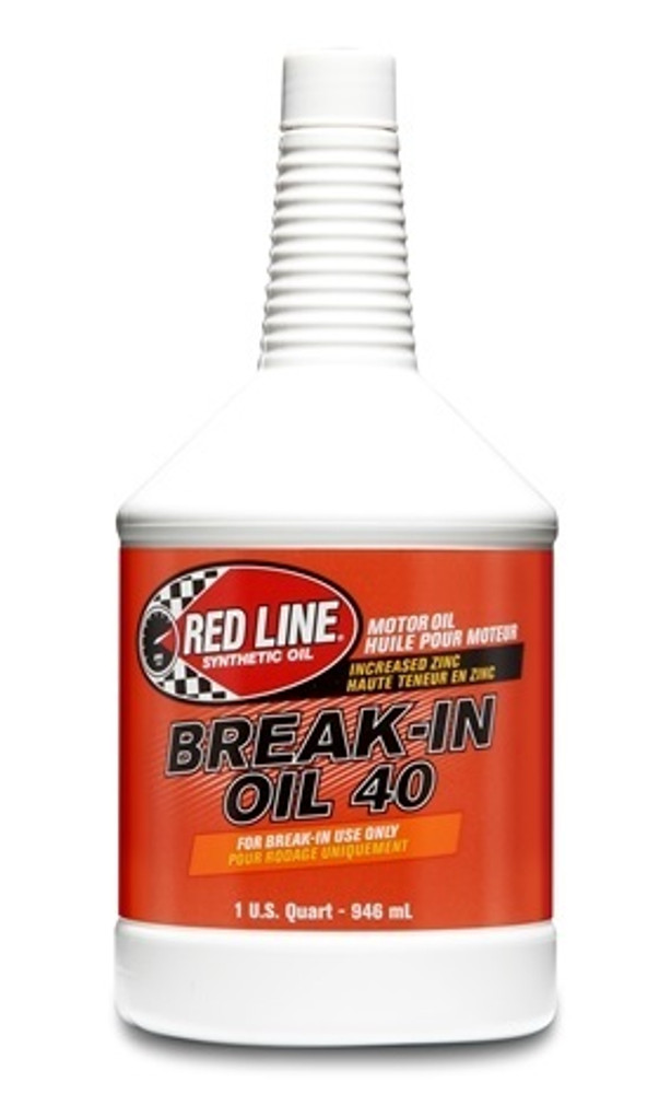 Redline Oil Break In Oil 40W 1 Quart RED16004 Redline Oil Break In Oil 40W 1 Quart RED16004