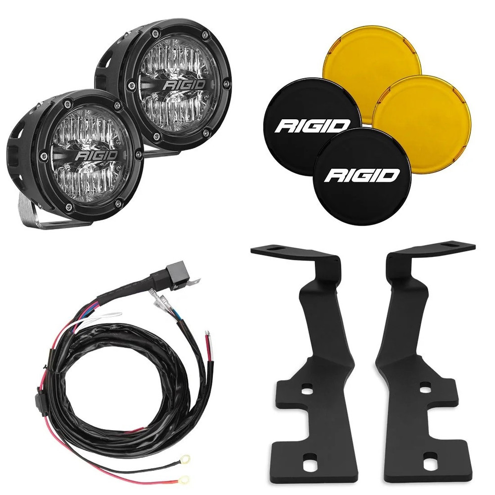 Rigid Industries 19-   Ram 1500 LED Light A-Pillar 4in 360 Series RIG46718