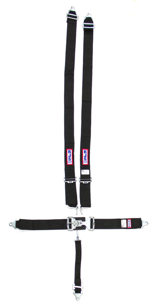 Rjs Safety 5 PT Harness System BK Ind Wrap Mt RJS1130201