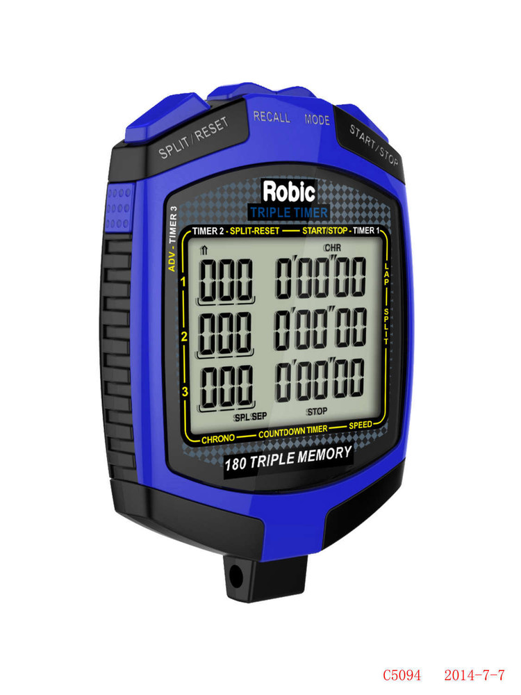 Robic Watches Stopwatch Robic Sc-899 Triple Timer 68899