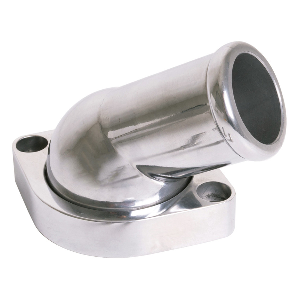 Racing Power Co-packaged GM LS Engine Water Neck 45 Degree RPCR6213