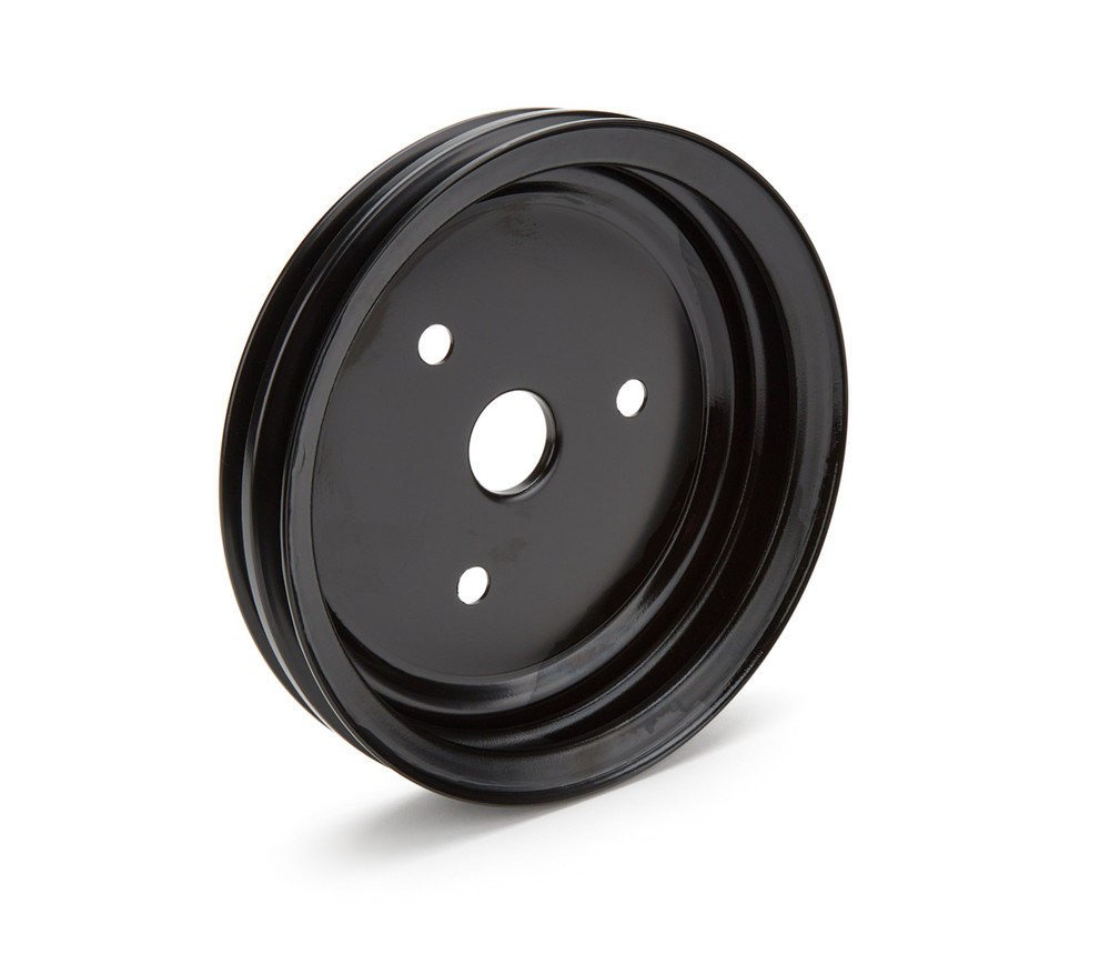 Racing Power Co-packaged SBC Crank Pulley Short Water Pump 2 Groove RPCR9603BK Racing Power Co-packaged SBC Crank Pulley Short Water Pump 2 Groove RPCR9603BK