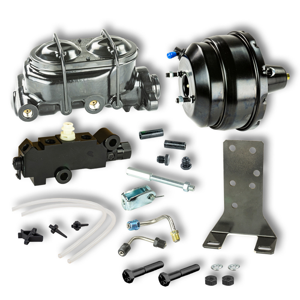 Right Stuff Detailing Disc/Drum  Black Booster & Master Cylinder Combo B85311871B