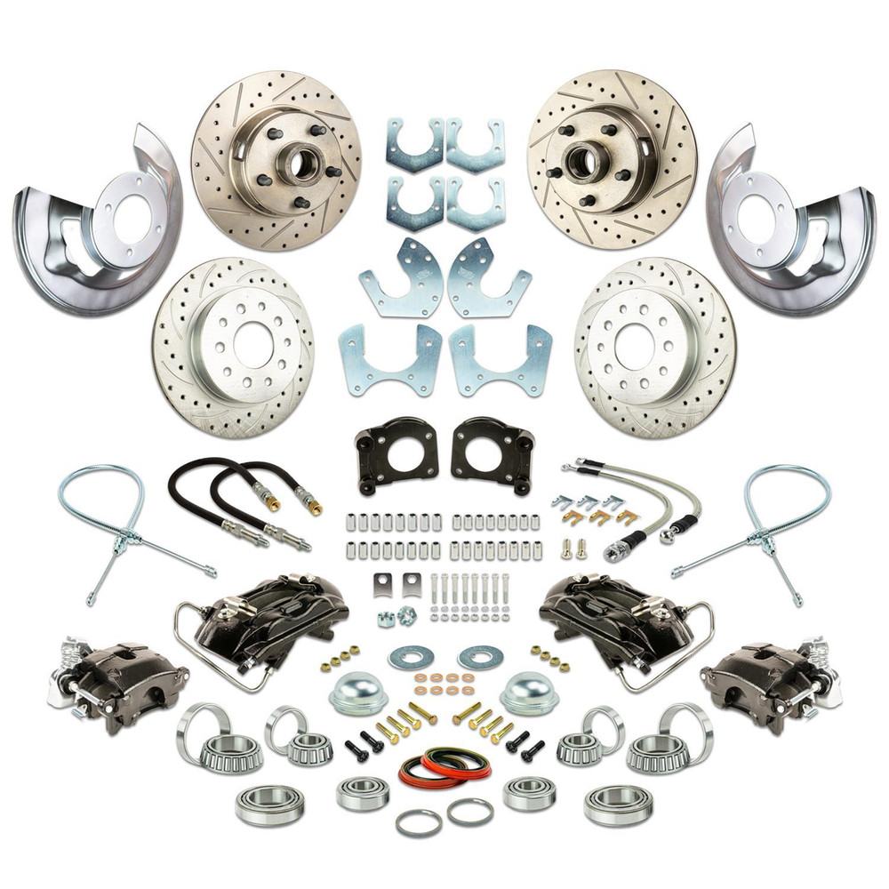 Right Stuff Detailing 64-73 Ford Mustang Disc Brake Conversion Zwk6455S