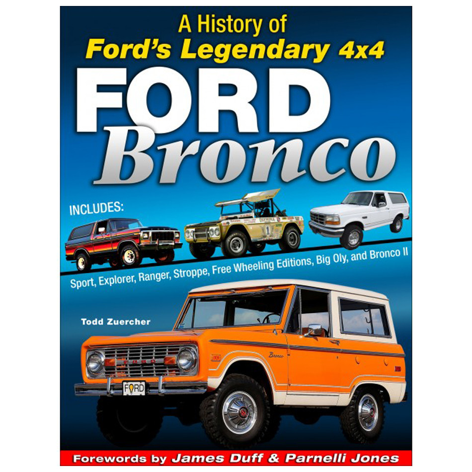 S-a Books History Of Ford Bronco SABCT634