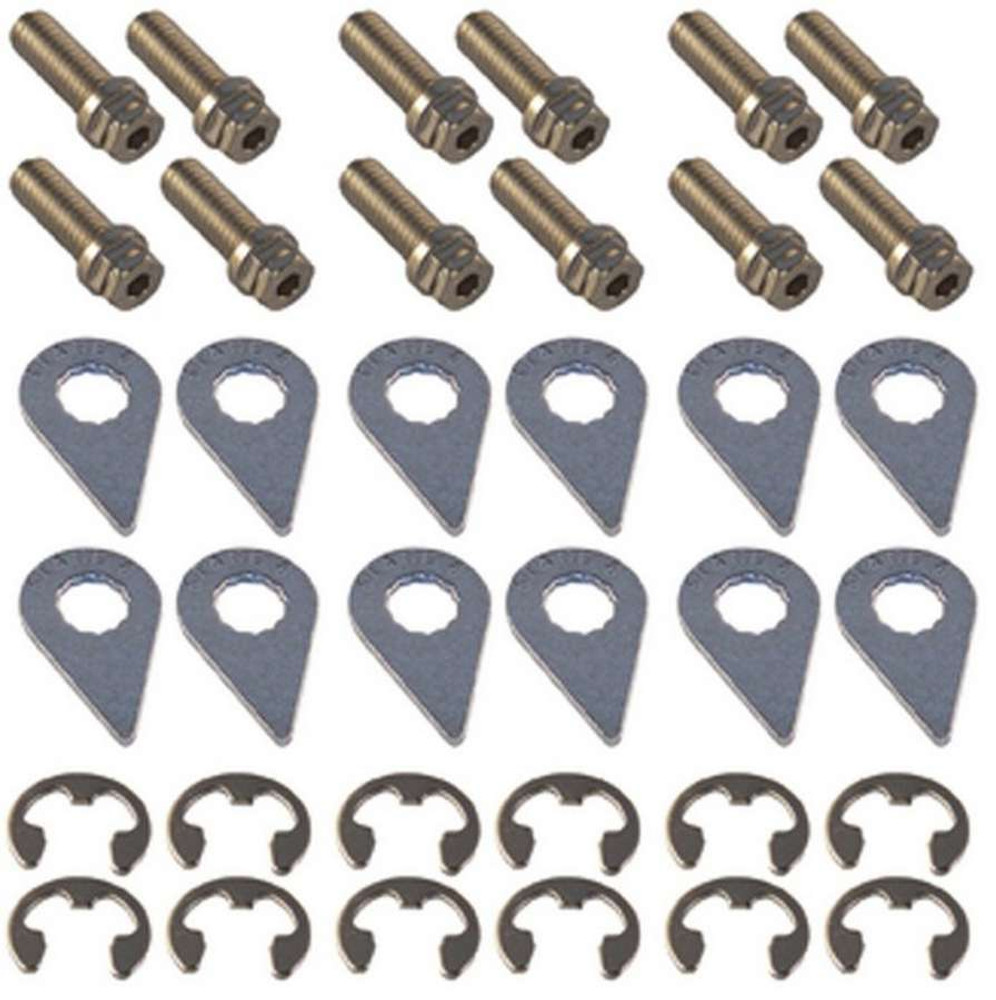 Stage 8 Fasteners Header Bolt Kit - 6pt. 3/8-16 x 1in (12) SGE8916A