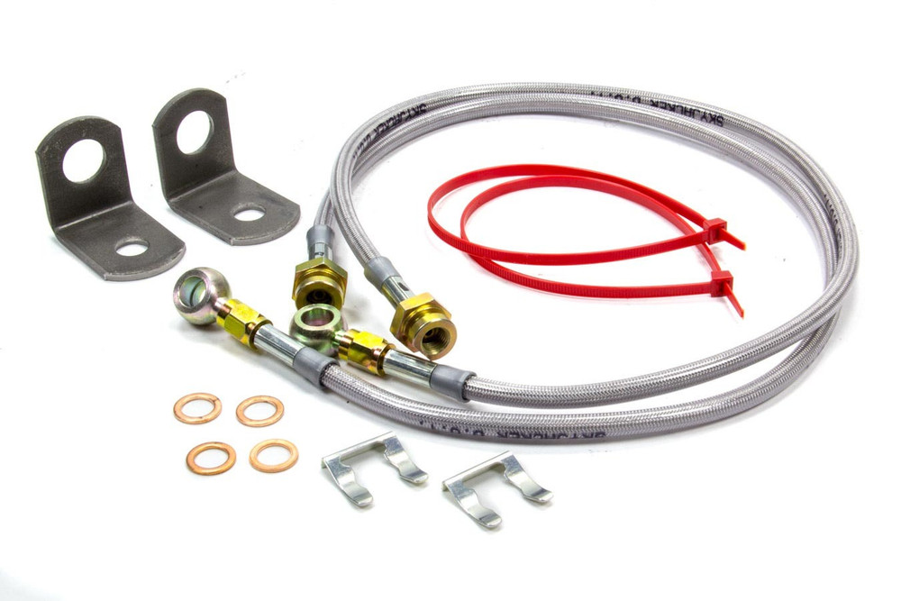 Skyjacker Front Brake Lines 84-01 Cher 3-8in SKYFBL44 Skyjacker Front Brake Lines 84-01 Cher 3-8in SKYFBL44
