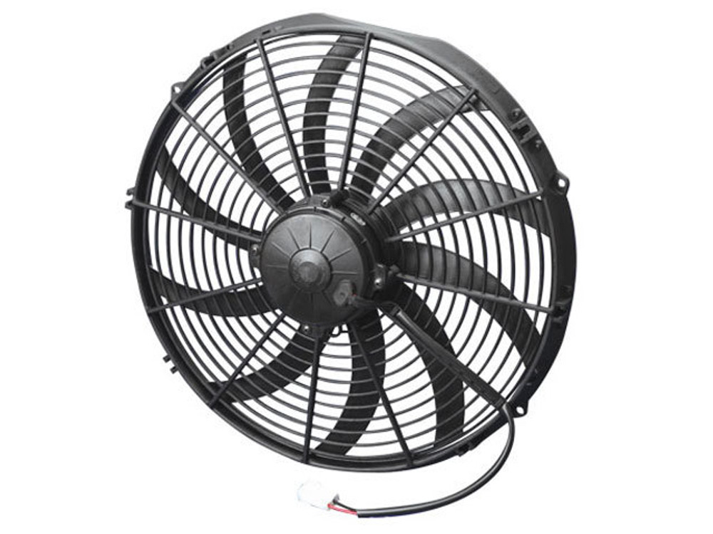 Spal Advanced Technologies 16in Puller Fan Curved Blade 2024 CFM SPA30102049 Spal Advanced Technologies 16in Puller Fan Curved Blade 2024 CFM SPA30102049