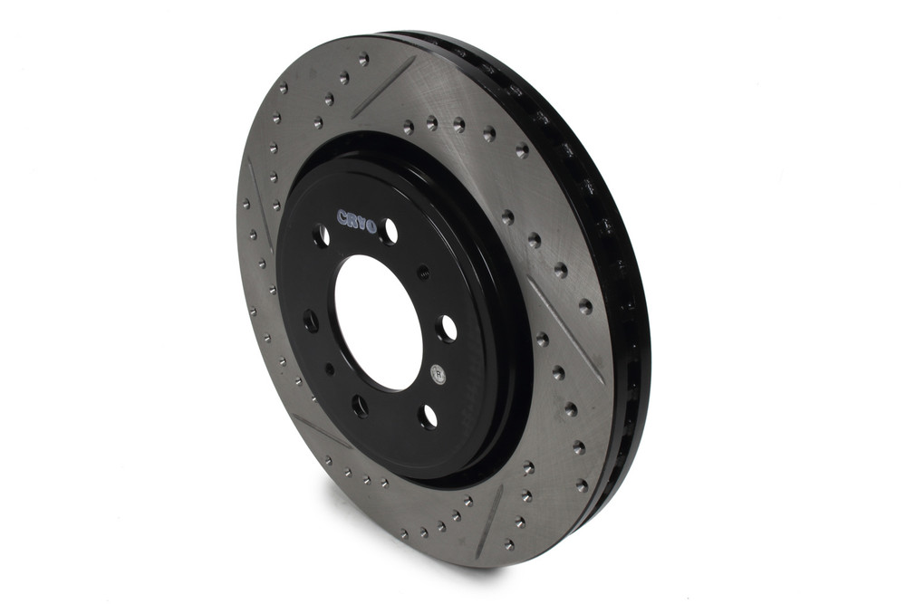 Stoptech Sport Cryo Drilled/Slott ed Brake Rotor Front STP127.65119CR