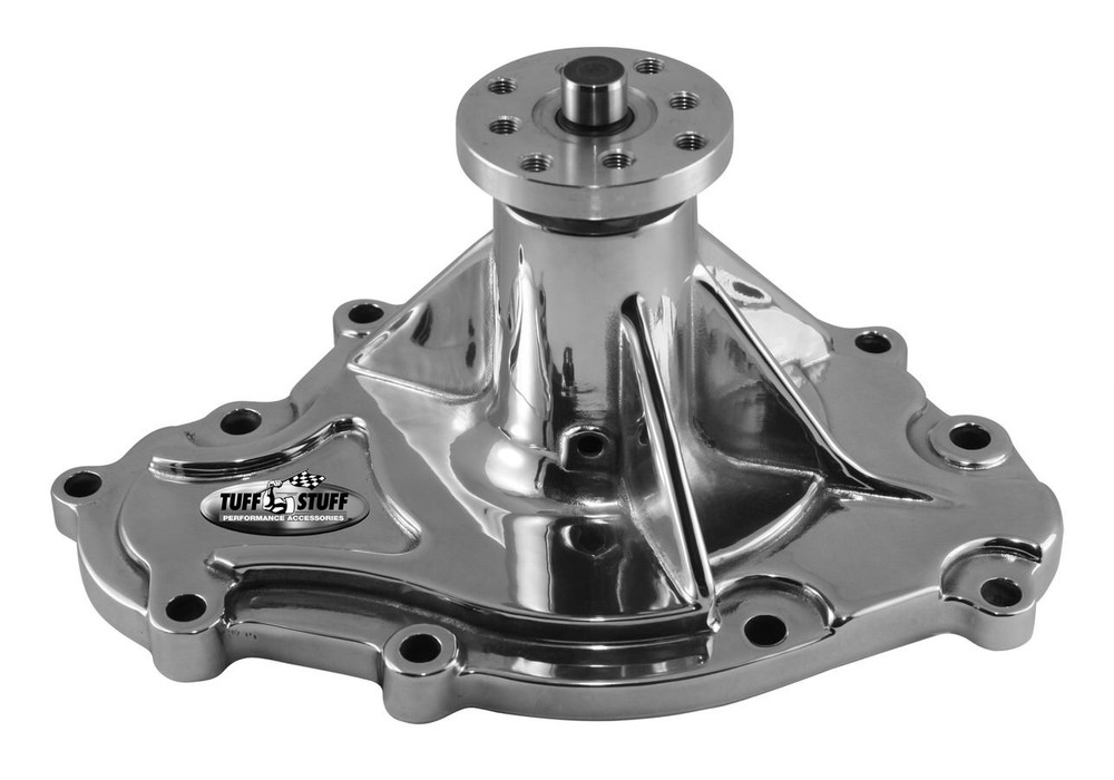 Tuff-stuff Pontiac Water Pump Chrome Aluminum TFS1475AA