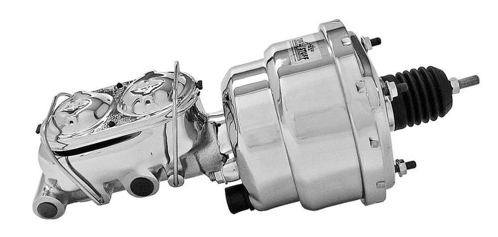 Tuff-stuff 7in Brake Booster Chrome w/2071 Master Cylinder TFS2122NA