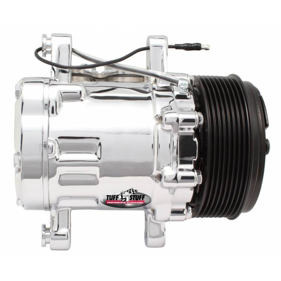Tuff-stuff Peanut A/C Compressor R134A Polished 8 Groove TFS4517NB8G