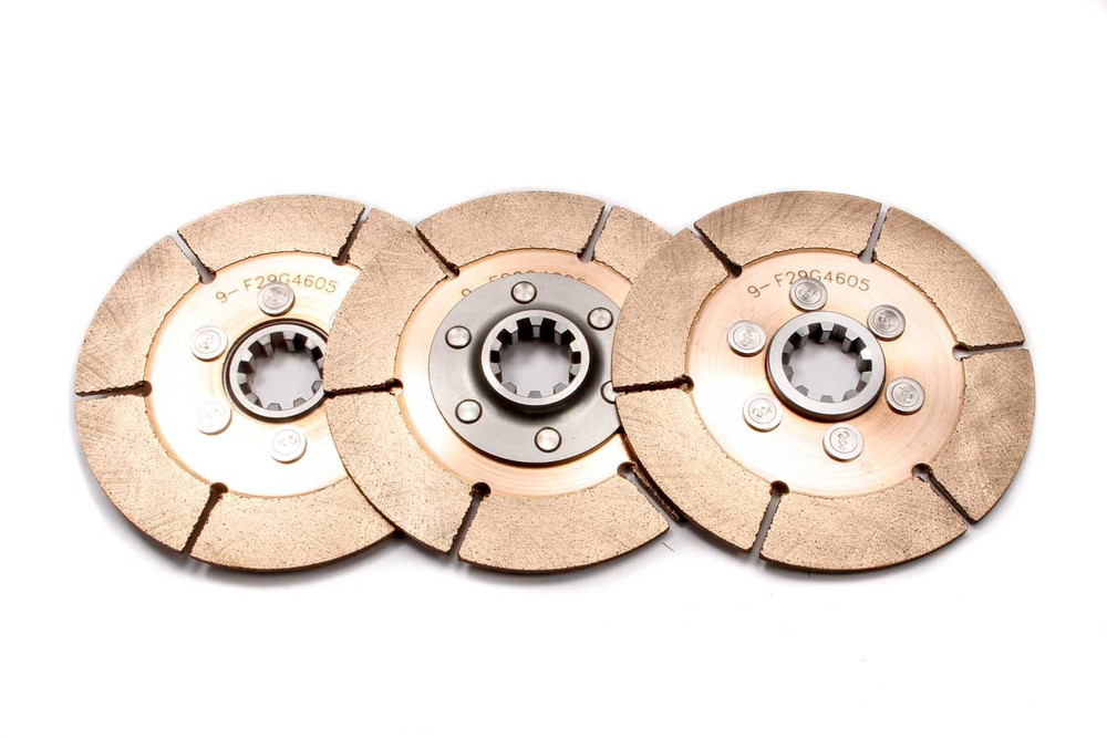 Tilton 3 Plt Clutch Disk Pack 10 Spline TIL64140-9-ABA-06