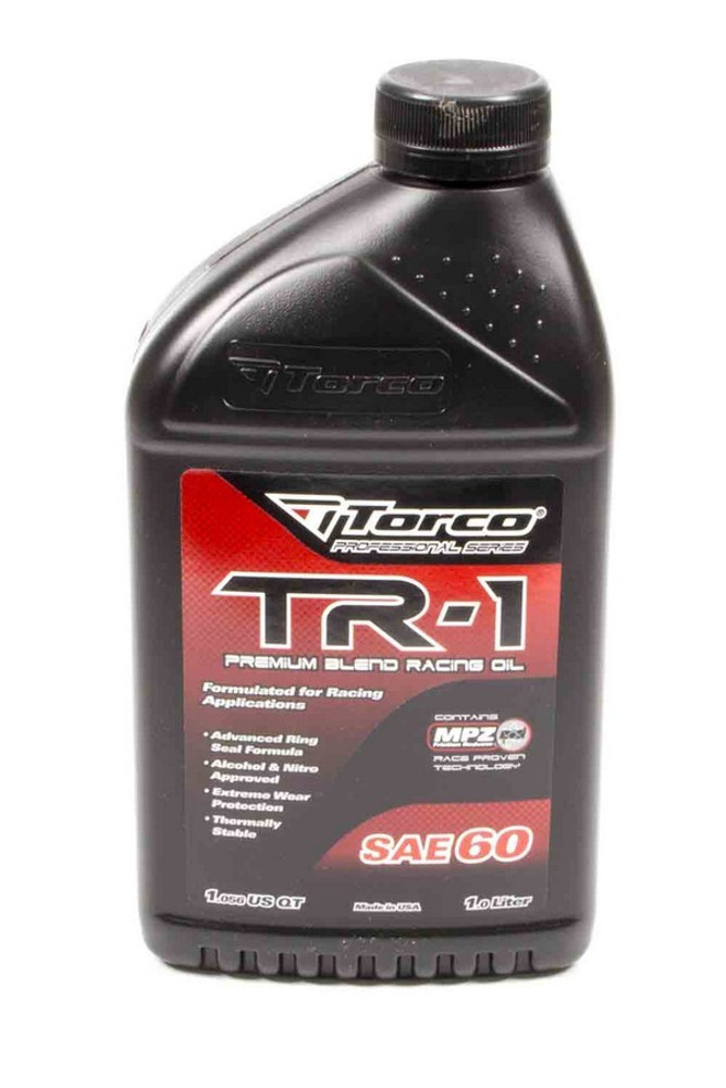 Torco TR-1 Racing Oil 60W 1 Liter TRCA140060CE Torco TR-1 Racing Oil 60W 1 Liter TRCA140060CE